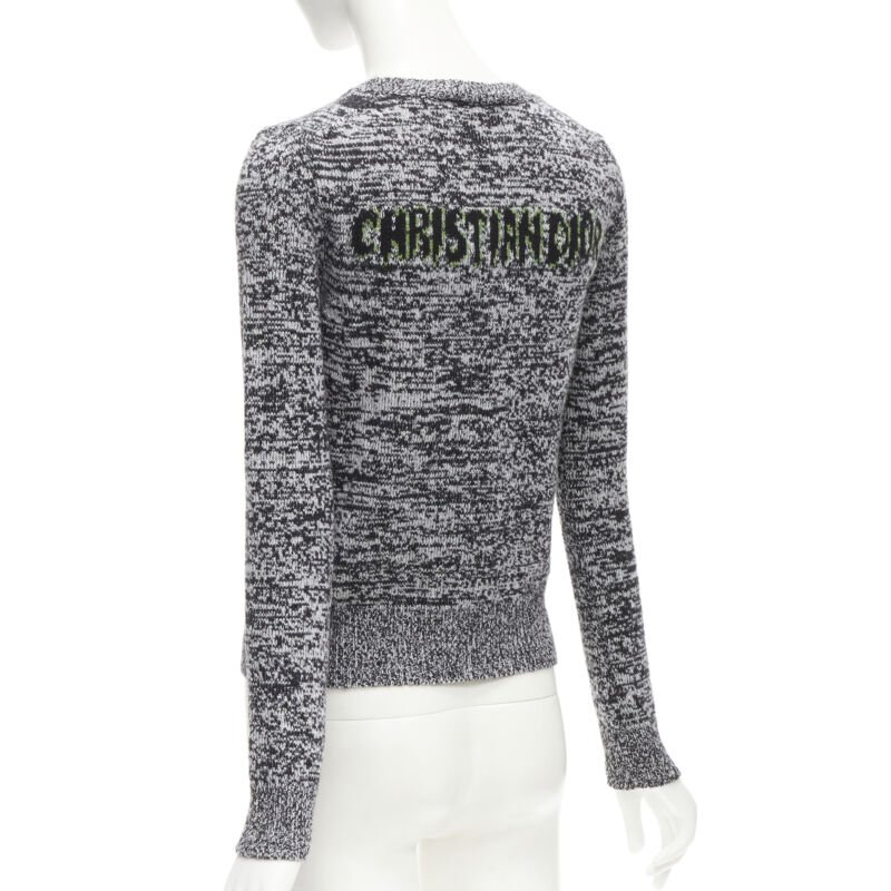 Christian Dior Grey Dragon Sweater - Detail 1