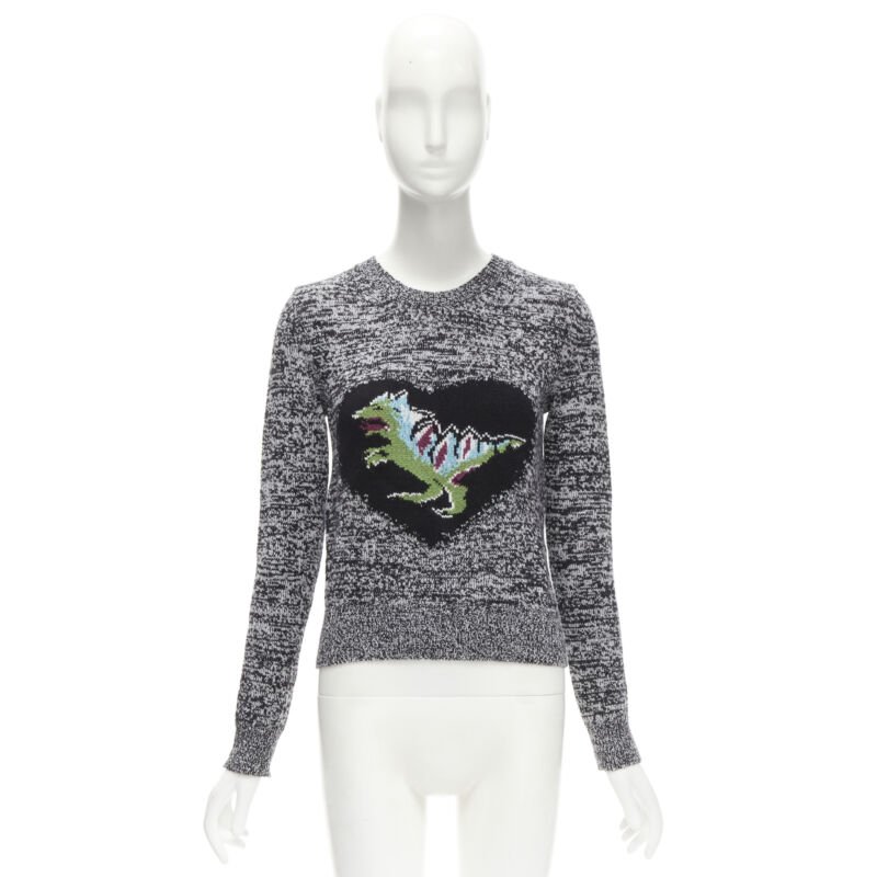 Christian Dior Grey Dragon Sweater - Image 12