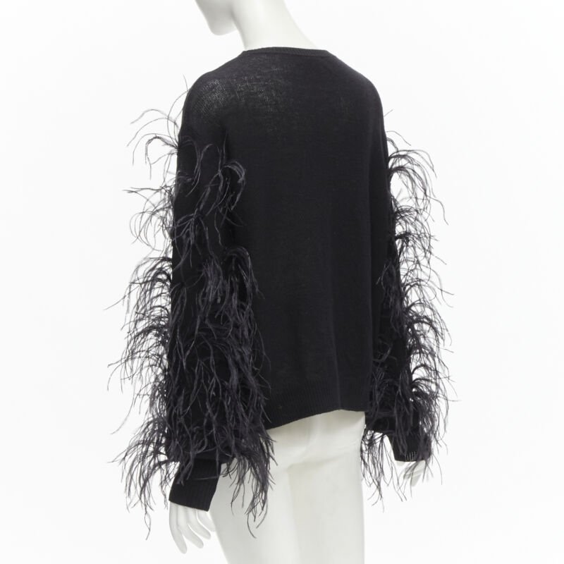 Valentino Garavani Feather Wrap Sweater - Detail 1