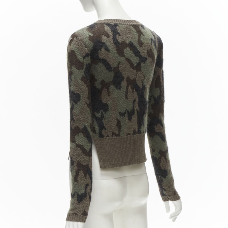 Giambattista Valli Camo Crystal Sweater - Detail 1