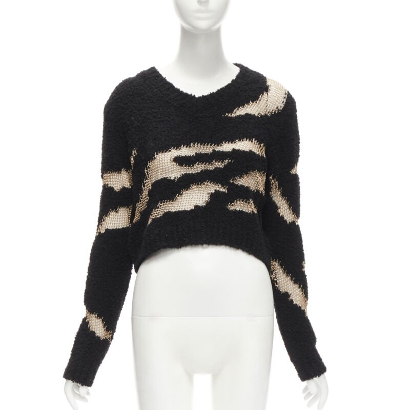 Philosophy Di Lorenzo Serafini Gold Sheer Sweater