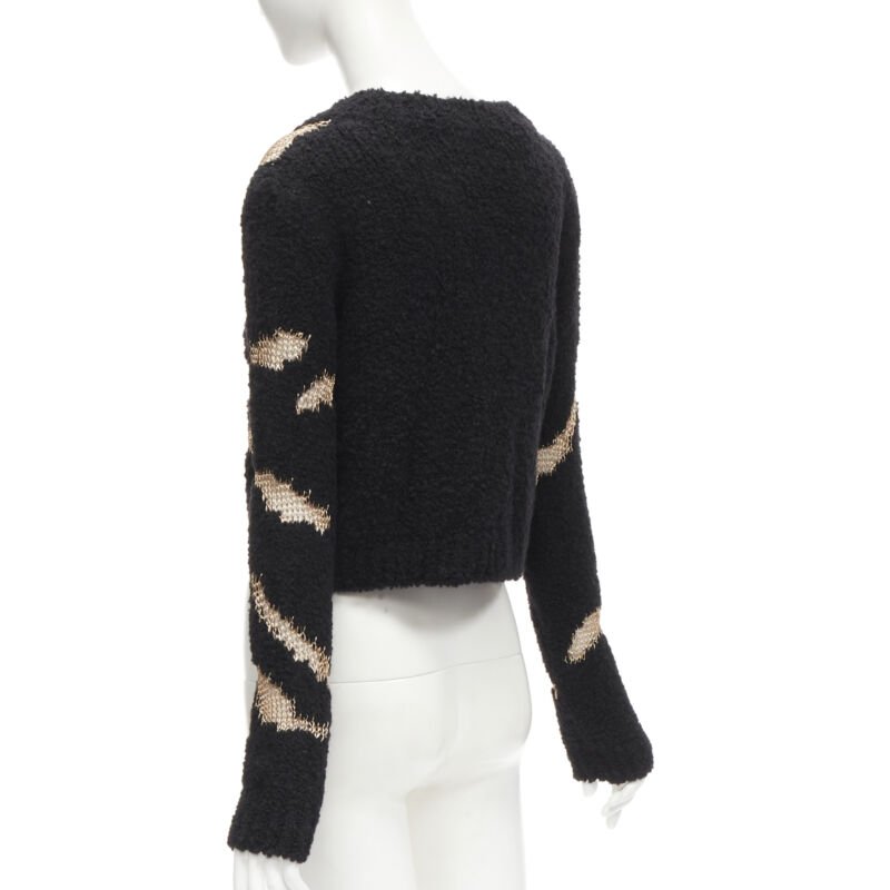 Philosophy Di Lorenzo Serafini Gold Sheer Sweater - Detail 1