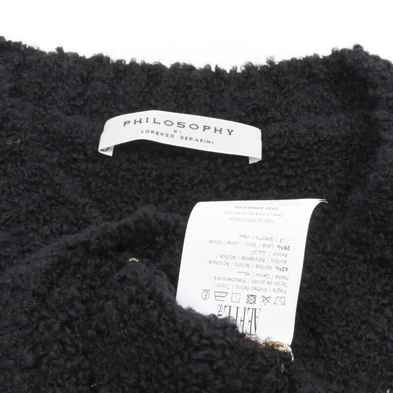 Philosophy Di Lorenzo Serafini Gold Sheer Sweater - Image 10