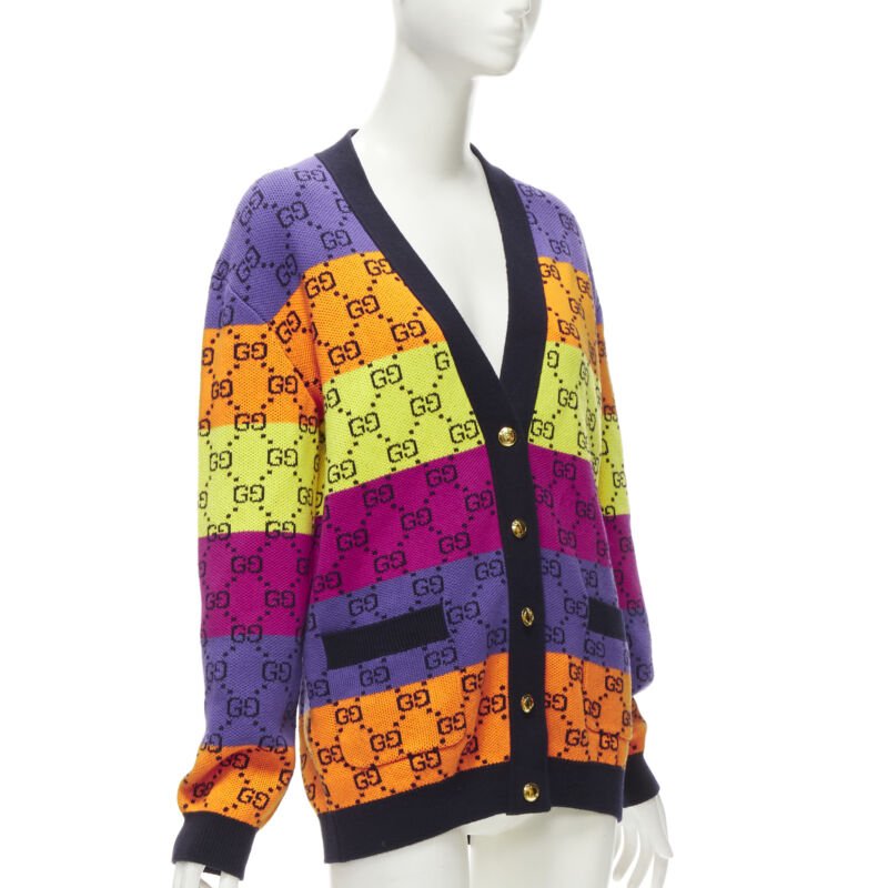 Gucci GG Monogram Cardigan - 4