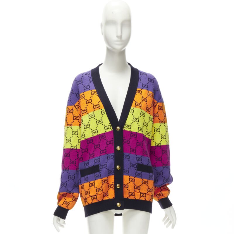 Gucci GG Monogram Cardigan - Image 13