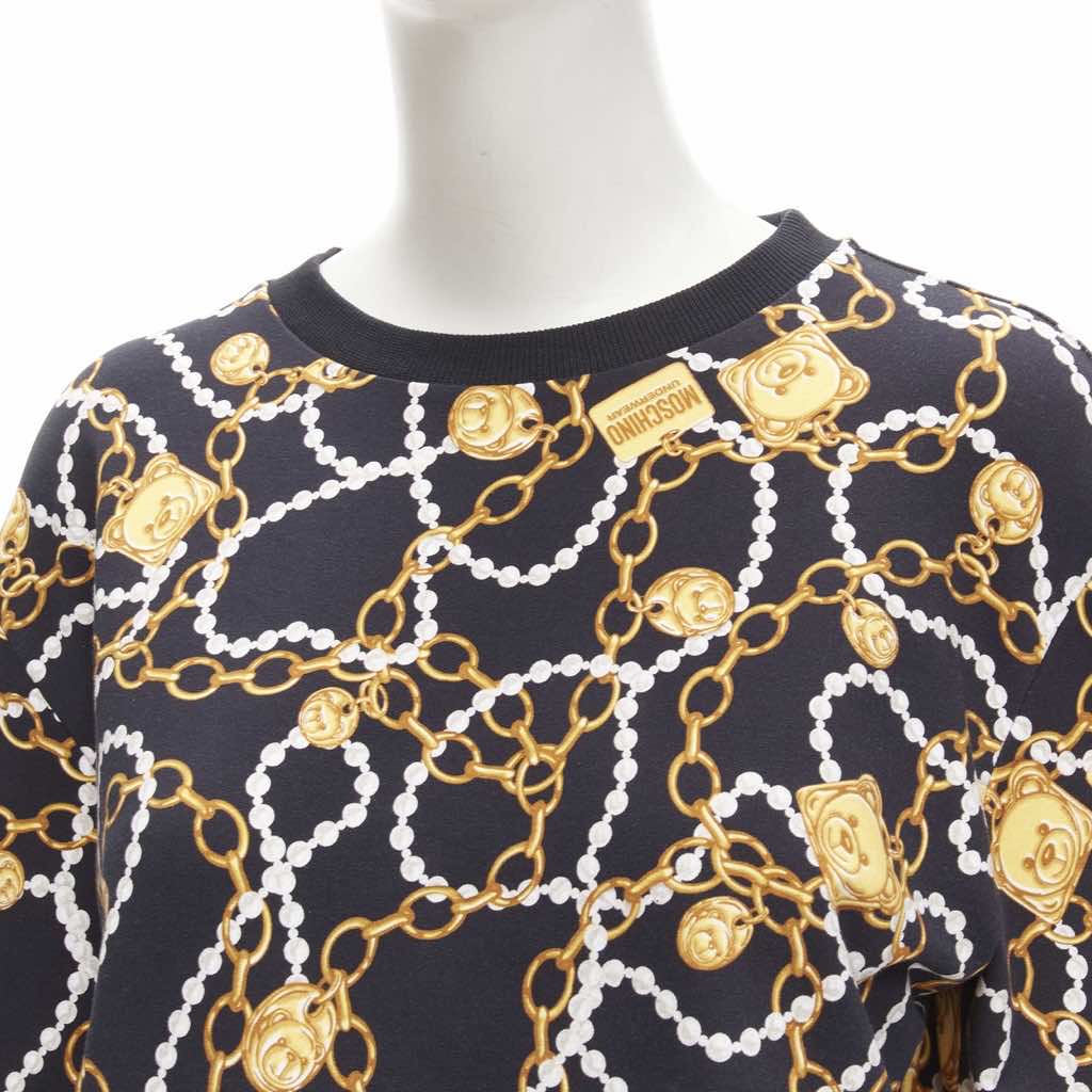 Moschino Teddy Chain Sweatshirt - Back view