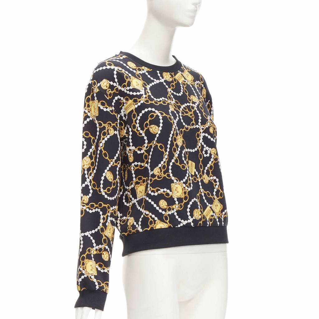 Moschino Teddy Chain Sweatshirt - Image 6