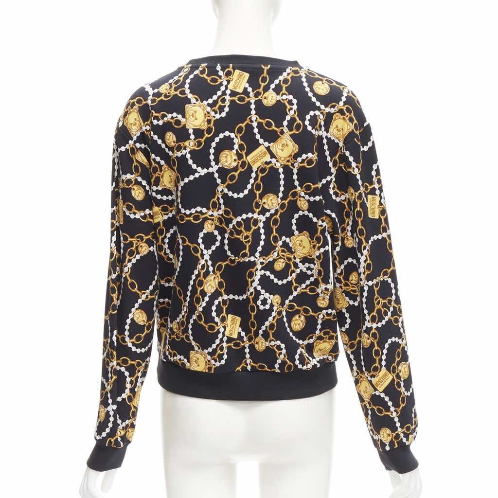 Moschino Teddy Chain Sweatshirt - Side view