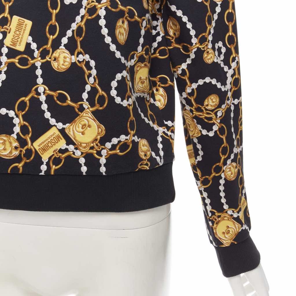 Moschino Teddy Chain Sweatshirt - Detail 2