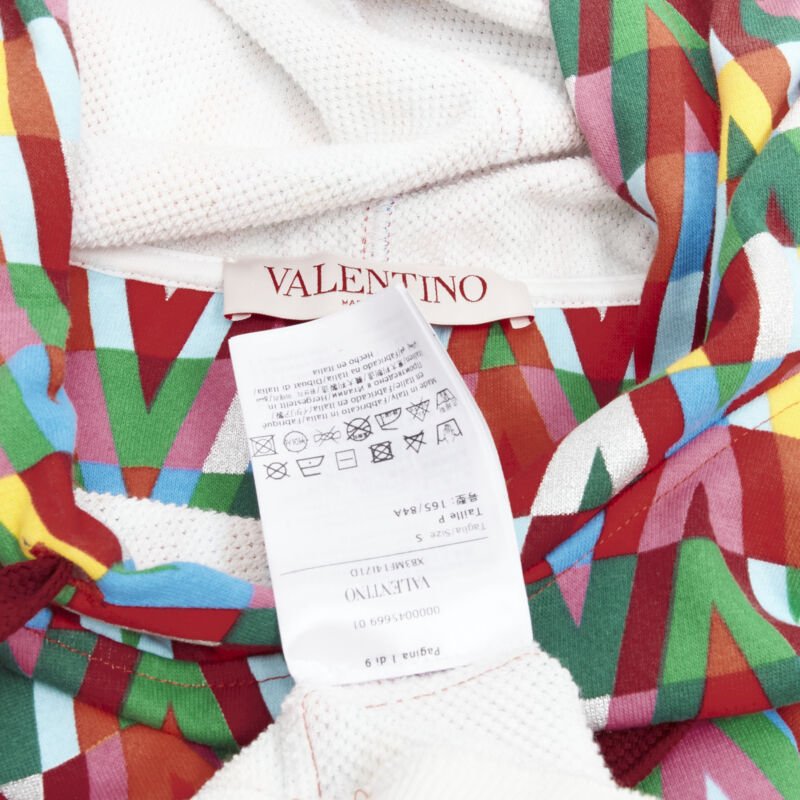 Valentino Garavani Silver Foil Hoodie - Image 11