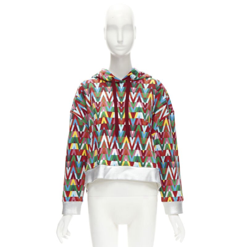 Valentino Garavani Silver Foil Hoodie - Image 12