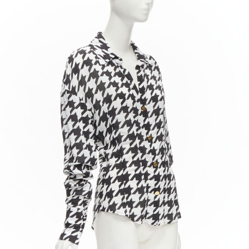 Balmain Houndstooth Blouse - Image 6