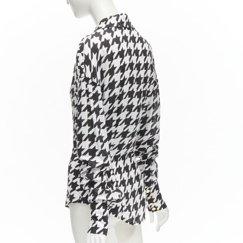 Balmain Houndstooth Blouse - Detail 1