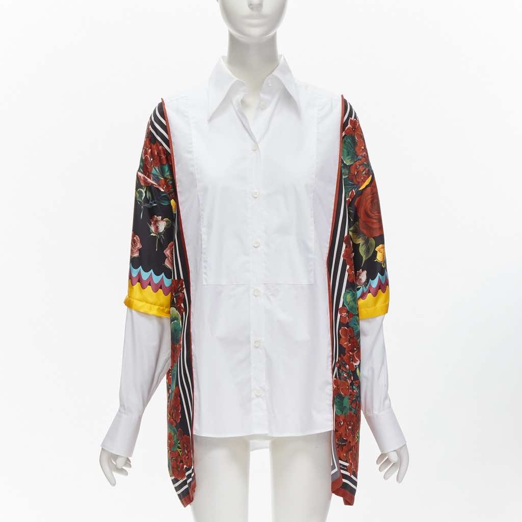 Dolce & Gabbana Floral Insert Shirt - Image 6