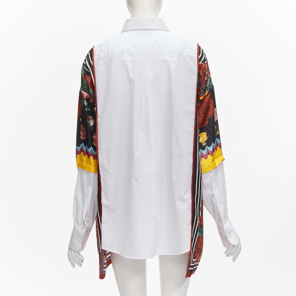 Dolce & Gabbana Floral Insert Shirt - Side view