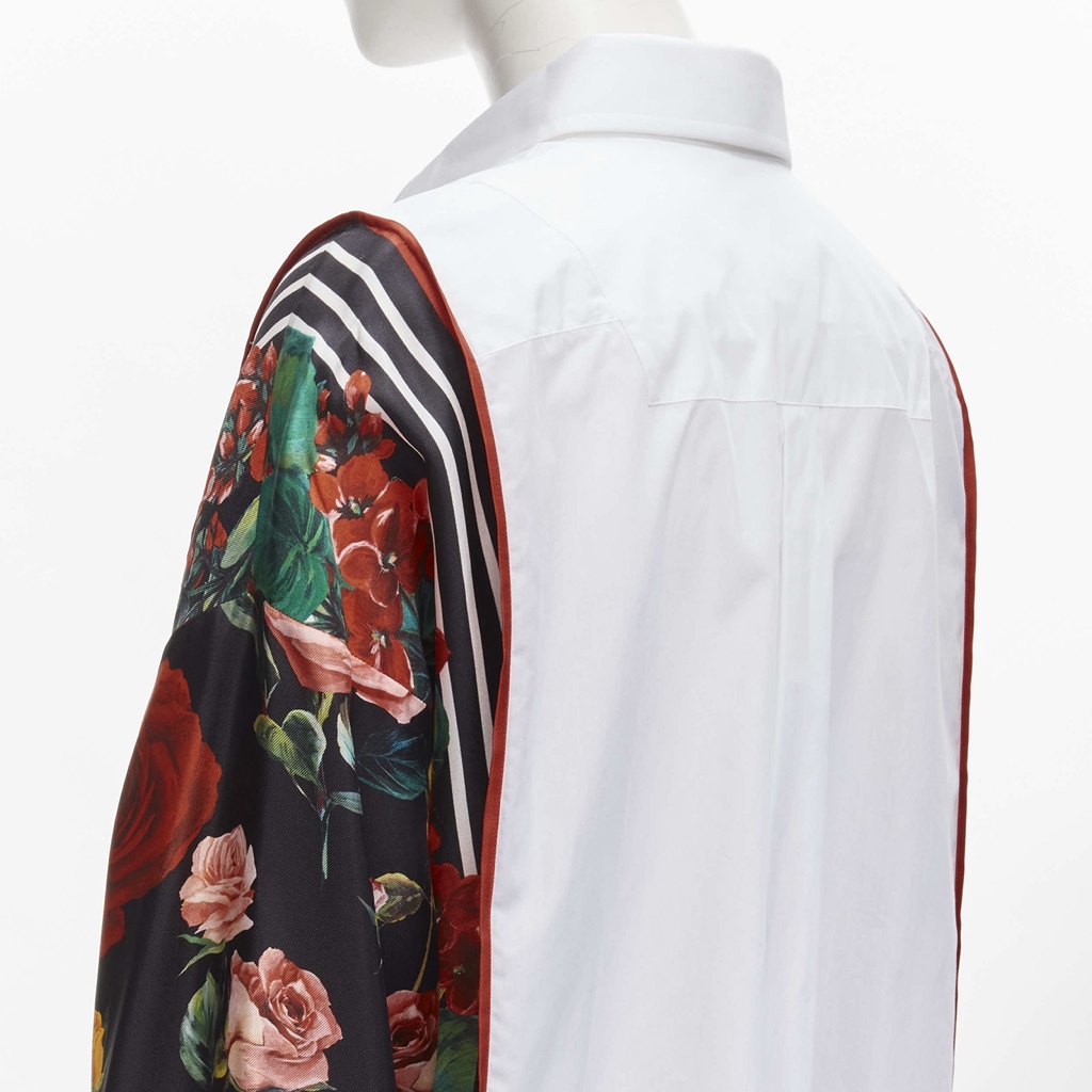 Dolce & Gabbana Floral Insert Shirt - Image 10