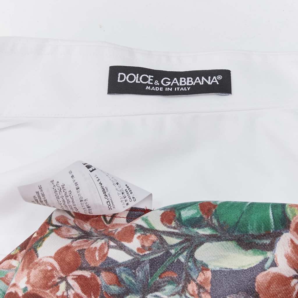 Dolce & Gabbana Floral Insert Shirt - Image 11
