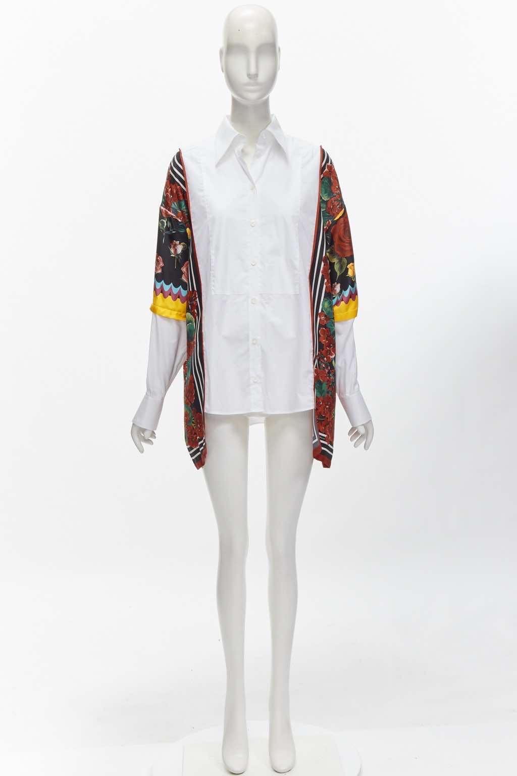 Dolce & Gabbana Floral Insert Shirt - Image 12