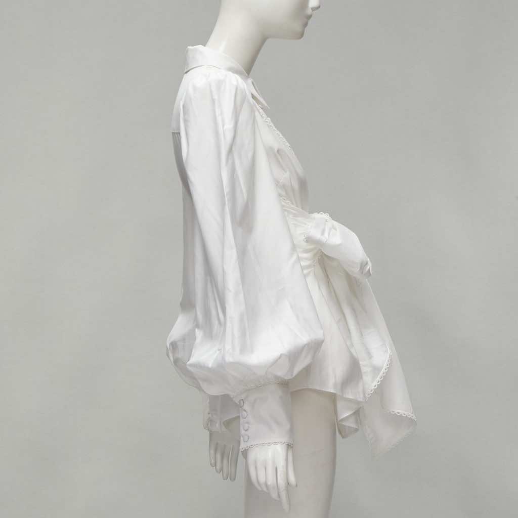 Acler Eyelet Bow Blouse - 4