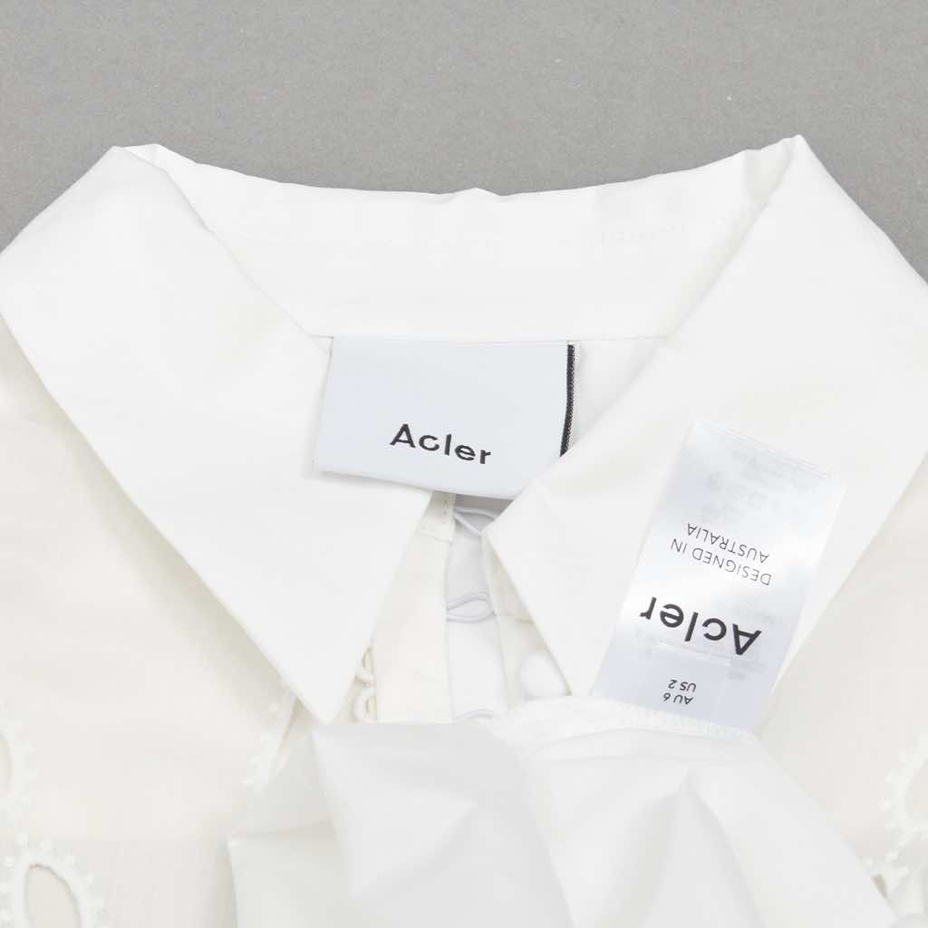 Acler Eyelet Bow Blouse - Image 11