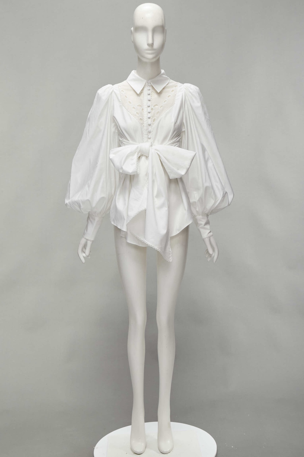 Acler Eyelet Bow Blouse - Image 12