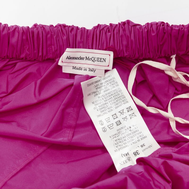 Alexander Mcqueen Crinkled Bow Top - Image 11