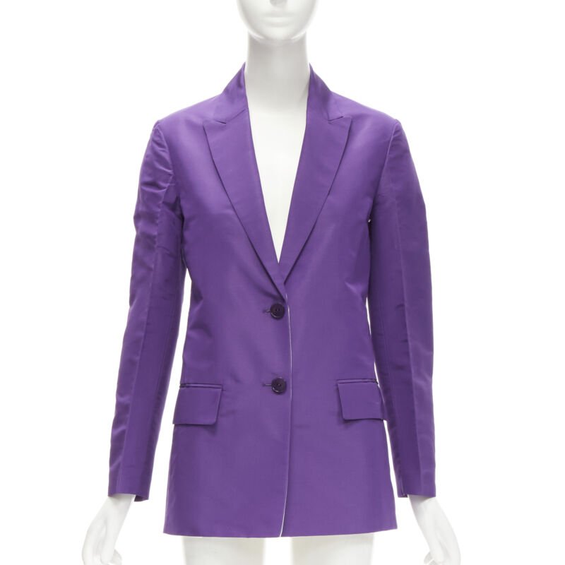 Valentino Garavani Silk Drawstring Blazer