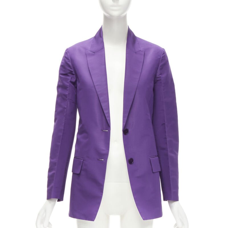 Valentino Garavani Silk Drawstring Blazer - Image 6