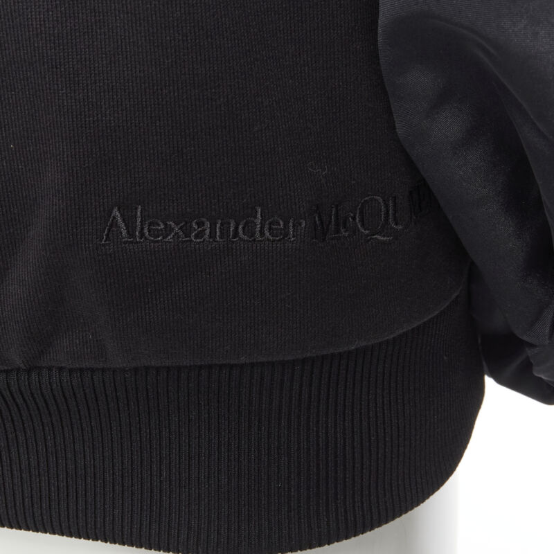 Alexander Mcqueen Puff Sleeve Sweater - Back view