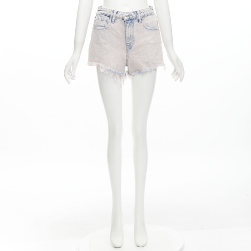 Alexander Wang Acid Denim Shorts - Image 11