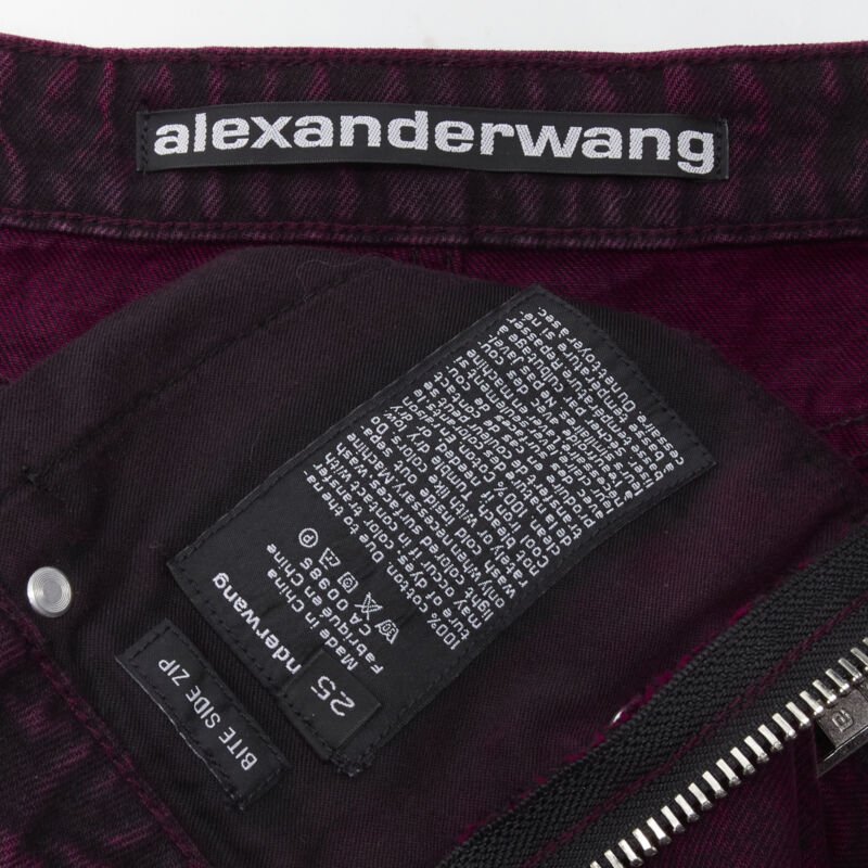 Alexander Wang Berry Denim Shorts - Image 10