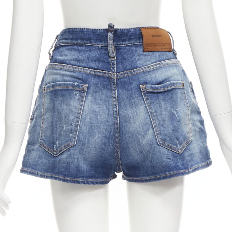 Dsquared2 Logo Bloomer Shorts - Side view