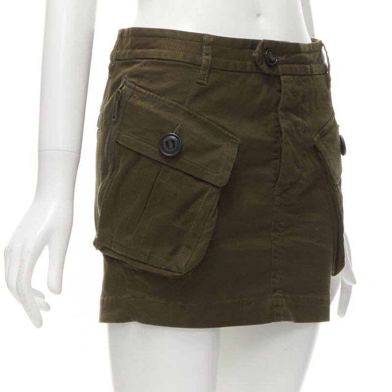 Dsquared2 Cargo Mini Skirt