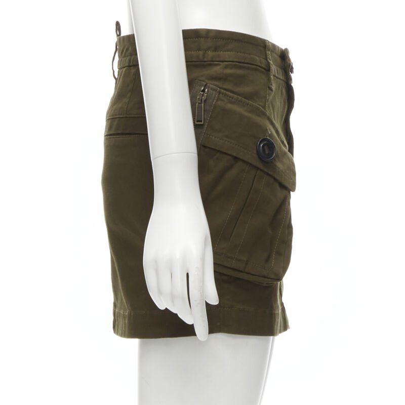 Dsquared2 Cargo Mini Skirt - 4