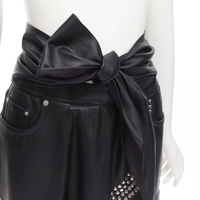 Alexander Wang Studded Wrap Shorts - Back view