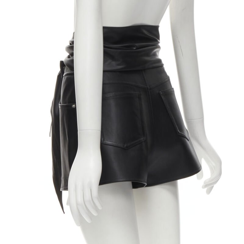 Alexander Wang Studded Wrap Shorts - Detail 1