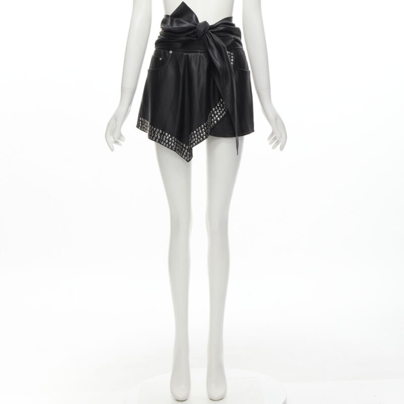 Alexander Wang Studded Wrap Shorts - Image 12