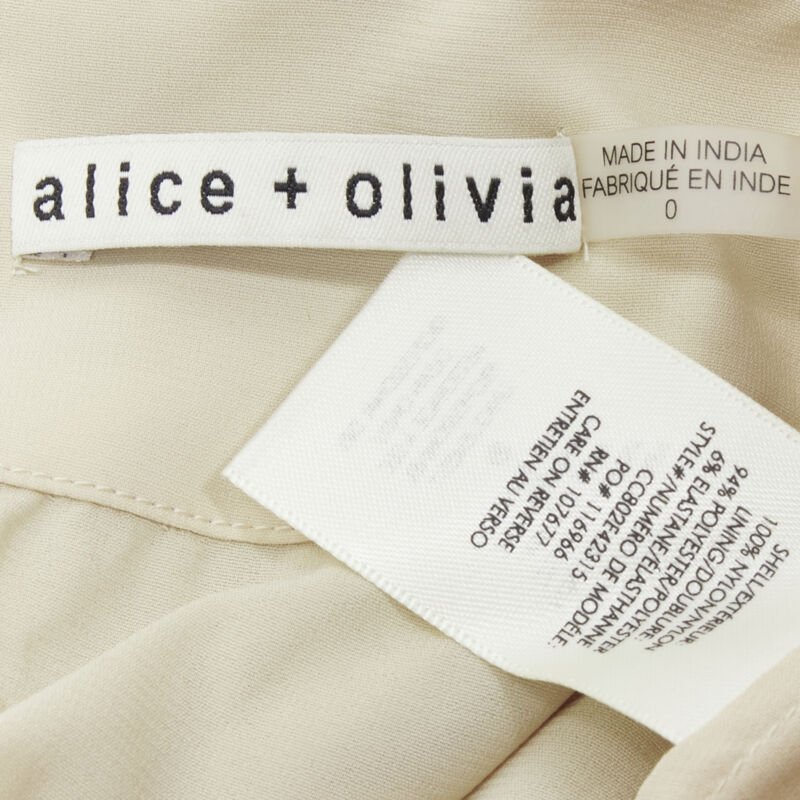 Alice & Olivia Sheer Midi Skirt - Image 11