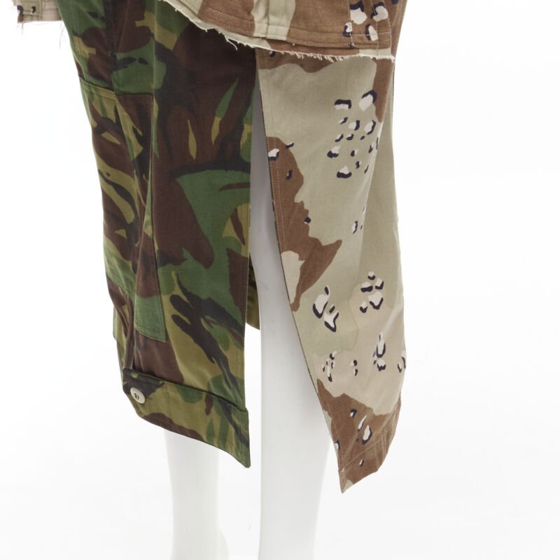 Preen Camo Cargo Skirt - Image 11