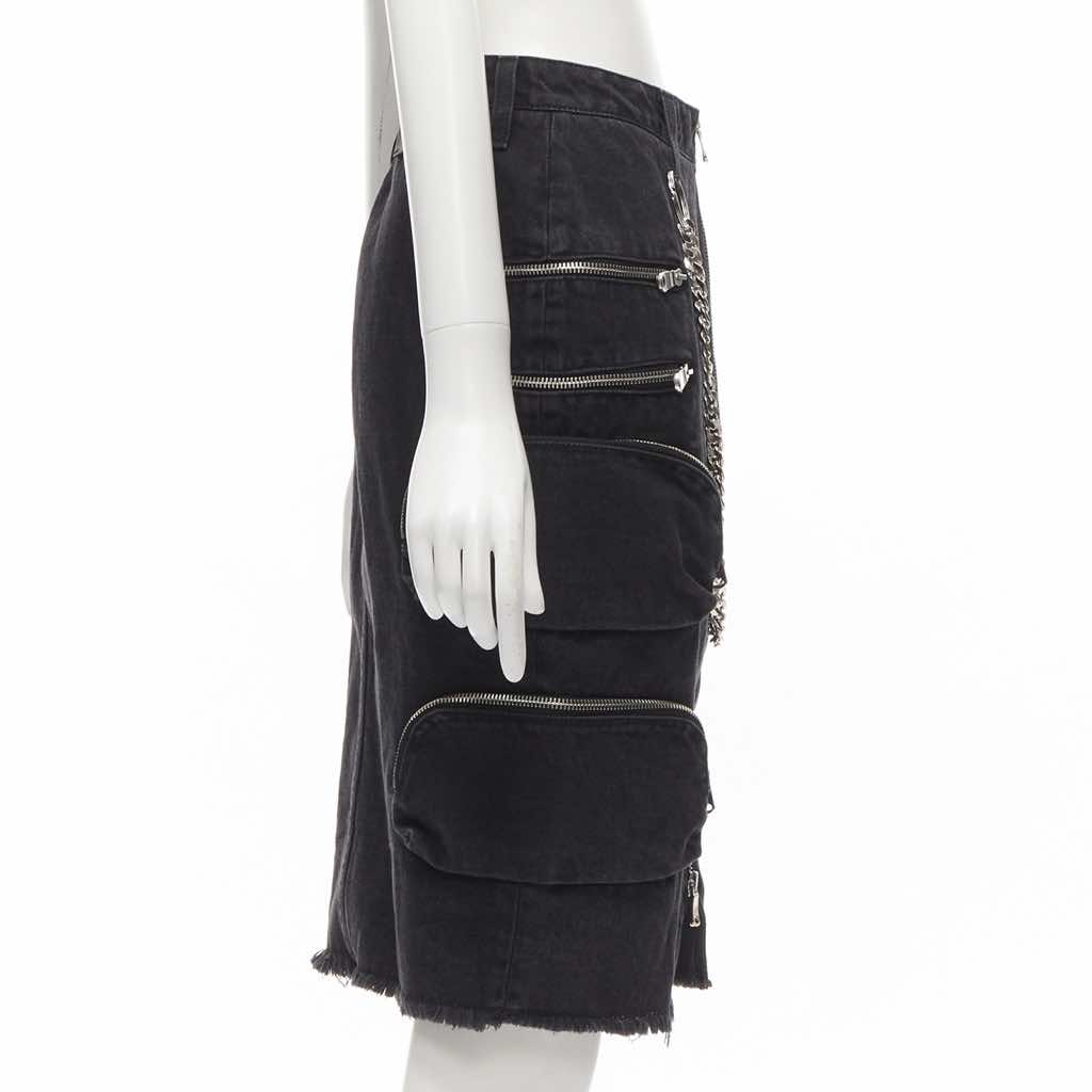 Faith Connexion Punk Chain Skirt - 4