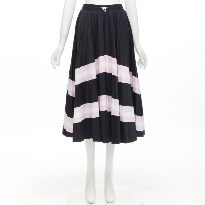 Valentino Garavani Patchwork Pleated Skirt - Image 11