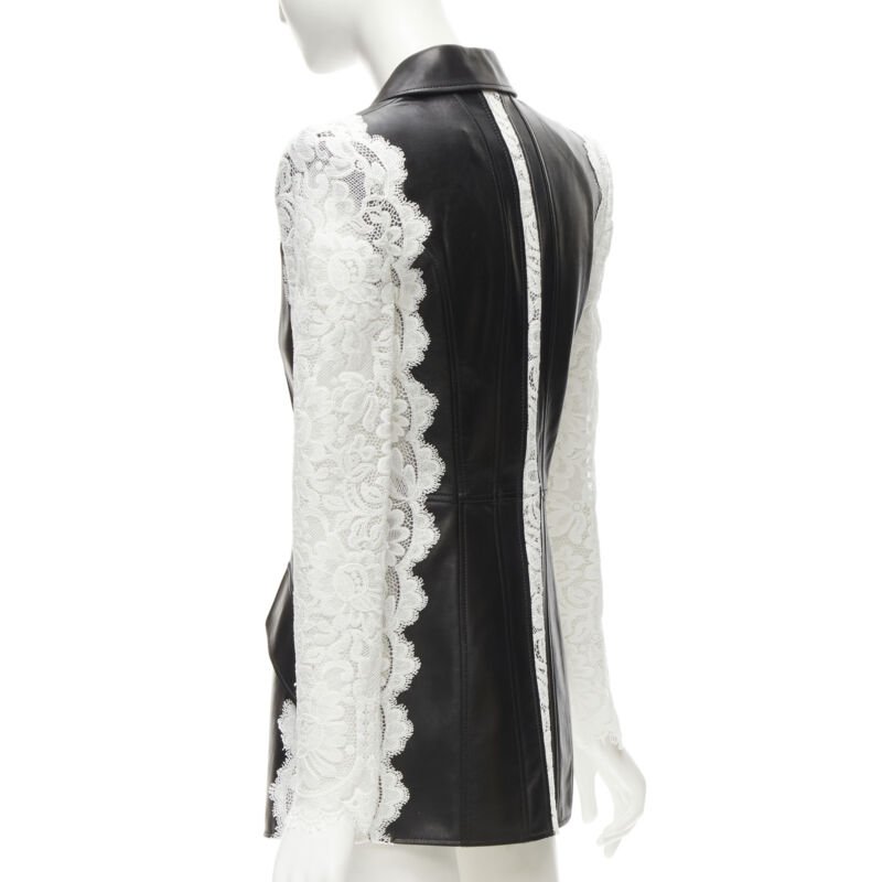 Alexander Mcqueen Lace Trim Blazer - Detail 2