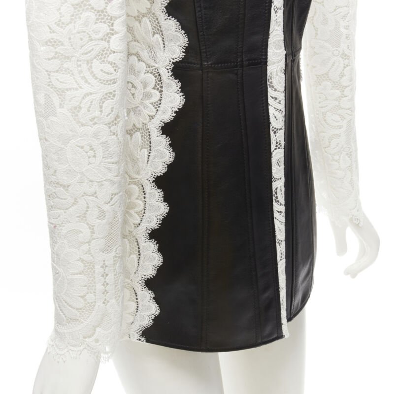 Alexander Mcqueen Lace Trim Blazer - Image 12
