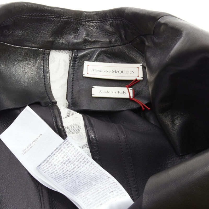 Alexander Mcqueen Lace Trim Blazer - Image 13