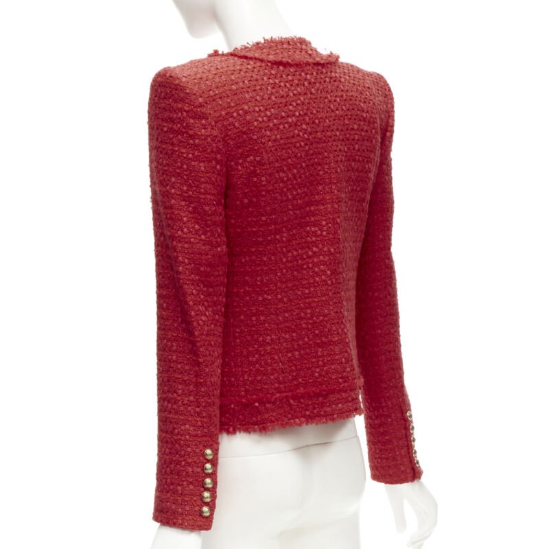 Balmain Tweed Power Blazer - Detail 2