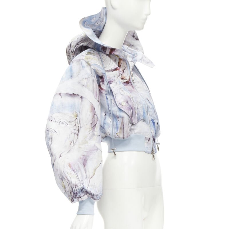 Alexander Mcqueen Dante Batwing Hooded Bomber - Image 6