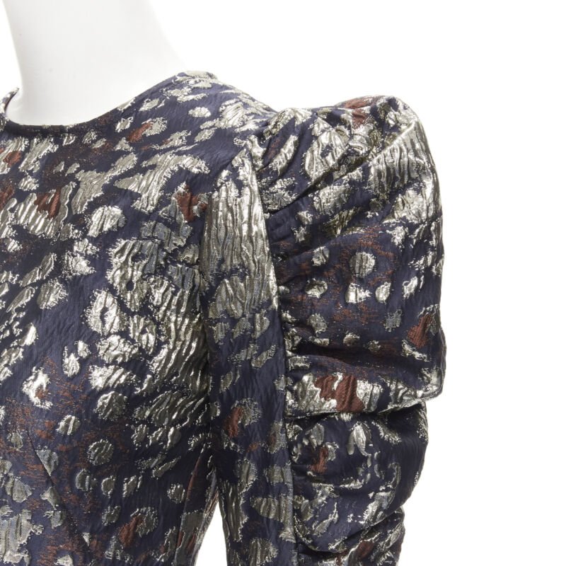 By Malene Birger Jacquard Puff Top - Back view