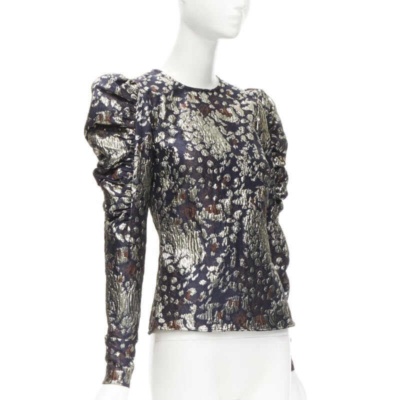 By Malene Birger Jacquard Puff Top - Image 6