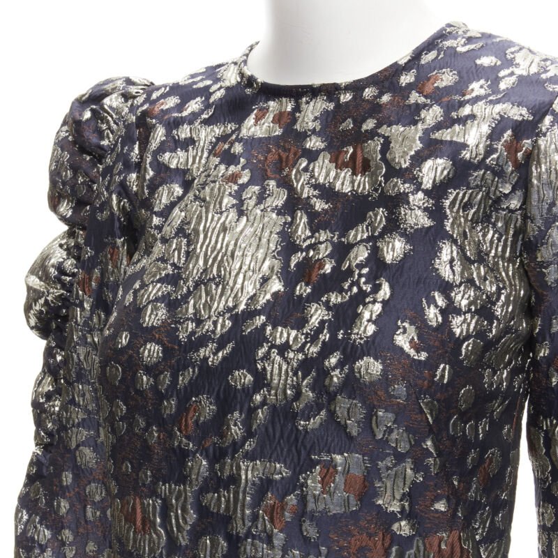 By Malene Birger Jacquard Puff Top - Detail 2