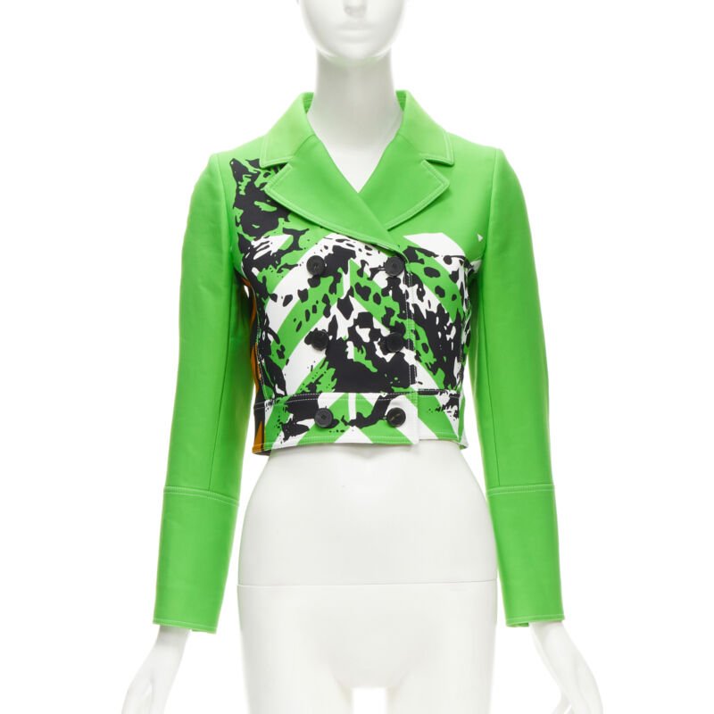 Christian Dior Animalier Cropped Jacket - Image 6